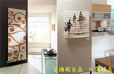 暖气片装修效果图，金旗舰暖气片装修效果，金旗舰被奥运工程选用